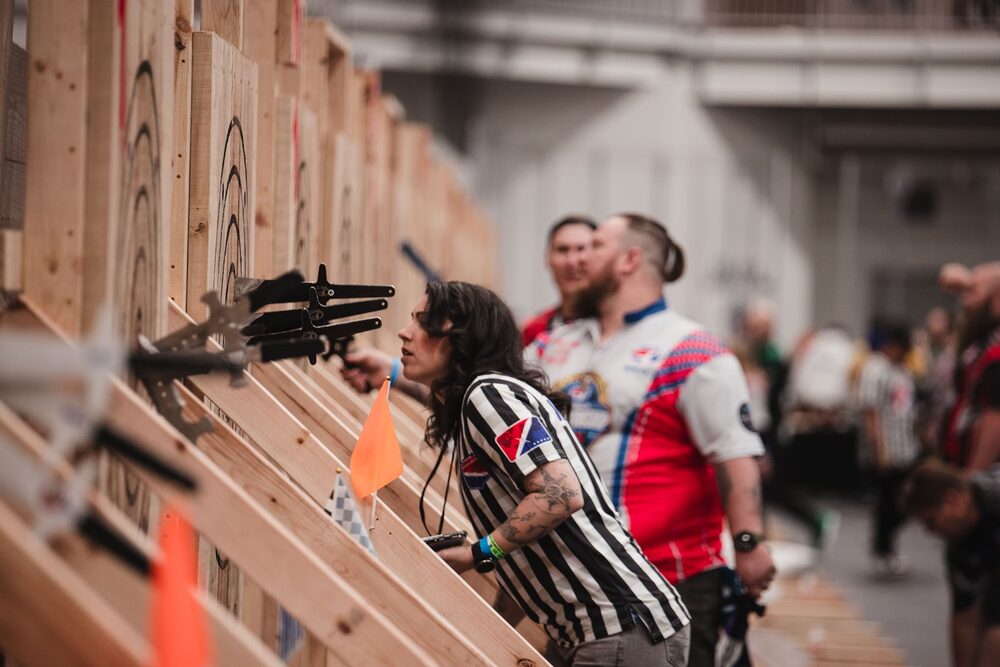 A judge officiating at a WKTL-affiliated venue