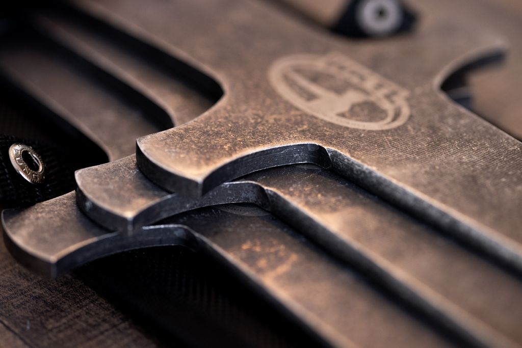 WKTL Barbarian Competition Throwing Knife Guard Thickness